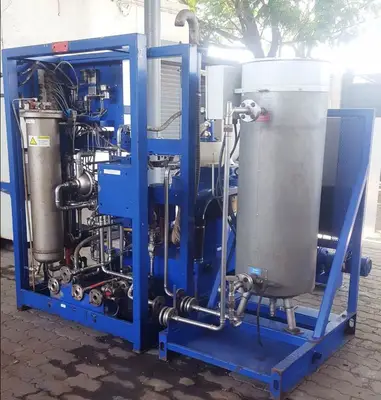 (2) Alfa-Laval BWPX 307 TGD-71 oil concentrator modules, SS.