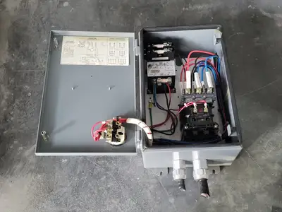 600V Control Panel Control Transformer 500L-A0*93 / 3-Pole Contactor 359S10