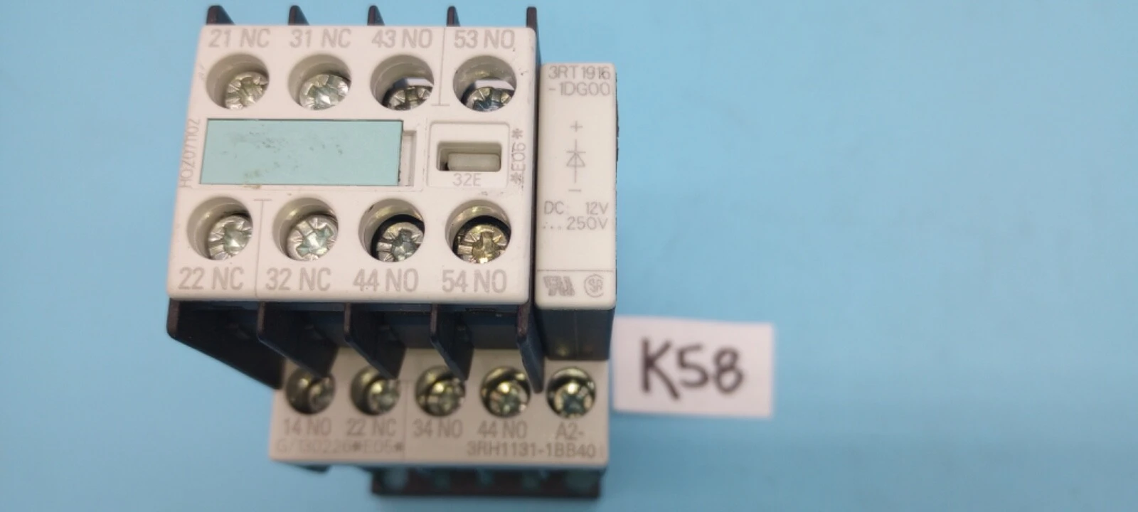 USED Siemens 3RH1131-1BB40 + 3RH1911-1HA22