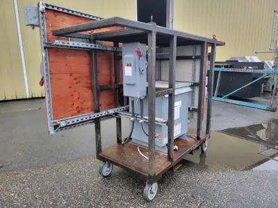 75 kVA Temporary Power Distribution Cart 600V Pri. 208Y/120V Sec.