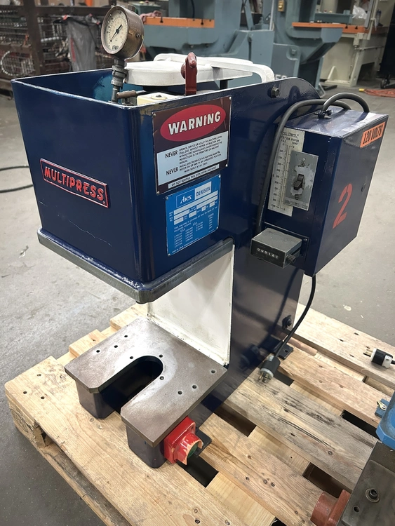 Used MULTIPRESS MULTIPRESS WUA-2TR PRESS C-Frame Presses | Alma Machinery #899577