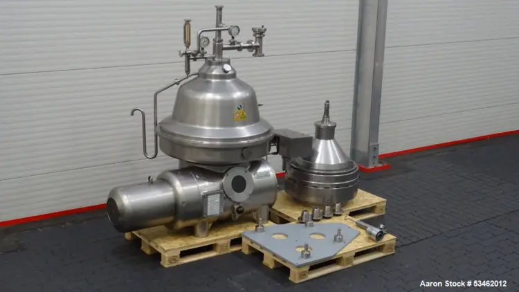 Used WESTFALIA CNB 215-01-076 Disc Automatic Centrifuges Illinois US | Aaron Equipment #1130440