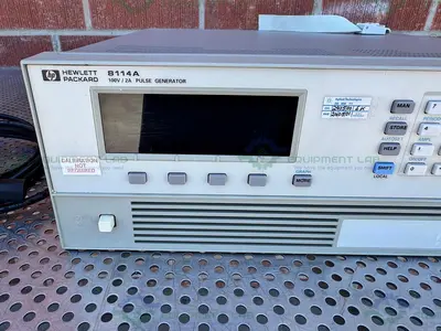 Used HP HEWLETT PACKARD 8114A HIGH POWER PULSE GENERATOR 100V / 2A Pulse Generators California US | Equipment Lab #1302724
