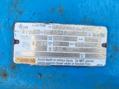 USED GOULDS 3196
