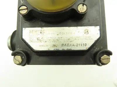 RVA 80SRB075 Pneumatic Actuator With Senitec Position Indicator 1/8" NPT 120PSI