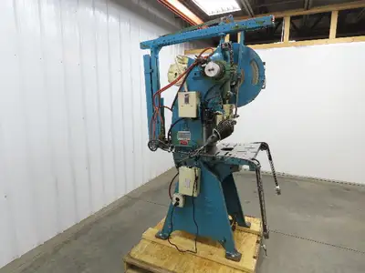 L&J No 18 Mechanical OBI Punch Press 18 Ton 2" Stroke 6" Throat 1.5Hp 3Ph