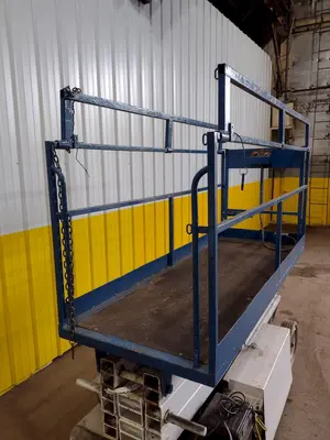 19' MARK INDUSTRIES MODEL #J19 SCISSOR MAN LIFT: STOCK #18153
