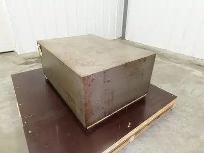 H13 Hot Work Tool Steel Rectangle Block 12.93"H x 22.87"W x 32.43"  2700Lbs