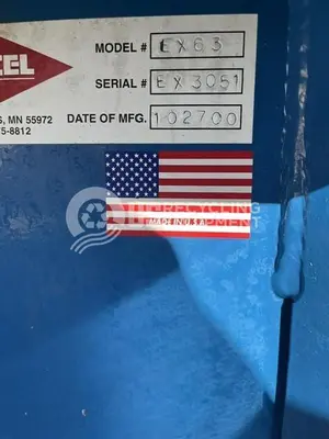 Used 2000 EXCEL EX-63 CLOSED DOOR HORIZONTAL CONVEYOR Balers Illinois US | US Recycling Equipment #1519870