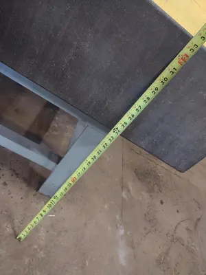 8' X 4' X 10" CHALLENGE PRECISION LAYOUT INSPECTION GRANITE TABLE: STOCK #23809