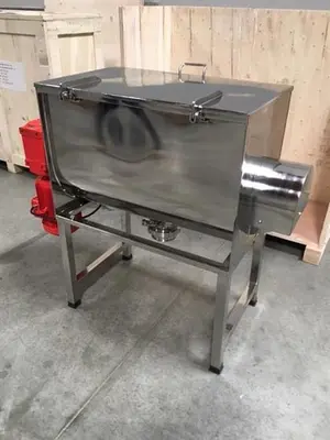 New NEC 2.5 Cu Ft Stainless Steel Double Ribbon Blender