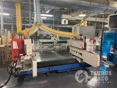 Used 2019 E-CHAIN E0T-640 DOUBLE TRIM SAW Trim Saws Ontario CA | Taurus Craco Machinery Inc #1316542
