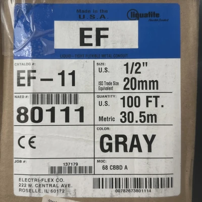 NEW Electri-Flex Co EF-11