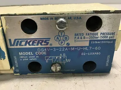 USED VICKERS DG4V-3-22A-M-U-HL7-60