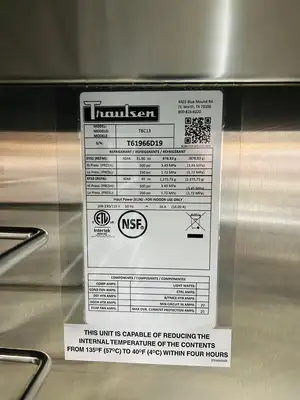 Traulsen TBC13 Blast Chiller - (26) Pan Capacity 208 230v / 1ph Refurbished
