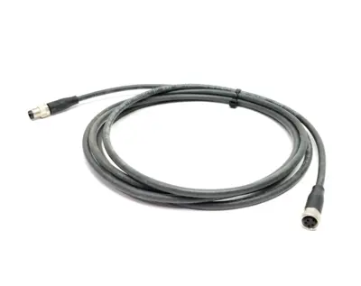 USED BALLUFF DOUBLE ENDED CORDSET M8 4-PIN 2M BCC M314-M314-30-304-PX0434-020