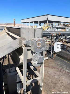 Used WSI 2.2 Meter Extended Gravity Twin Wire Mud Press, Model MM-2200-EXT