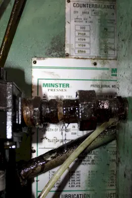 Used MINSTER E2-400-96-42 Straight Side Presses Ohio US | D & D Industries #1250623