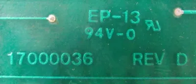 USED 17000036 FIRING CIRCUIT BOARD