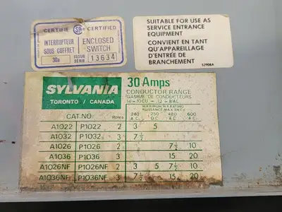USED SYLVANIA A1032