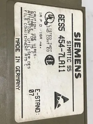 USED SIEMENS 6ES5 454-7LA11