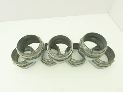 3-1/2" EMT Conduent Compression Connector Rigid IMC Die Cast Lot of 7