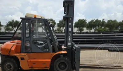 Used 2012 HELI FD140 Internal Combustion Forklifts: Pneumatic Tire Texas US | Forklift Exchange #1274642