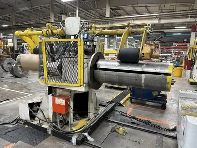 48" X 14 GA ROWE & HERR-VOSS CUT TO LENGTH CTL LINE: STOCK #22752