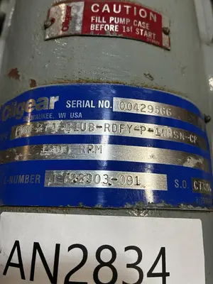 Used OIL GEAR PVK-270-B1UB-RDFY-P-1NNSN-CP, Hydraulic Pumps Ohio US | Surplus Asset Holdings #1365985