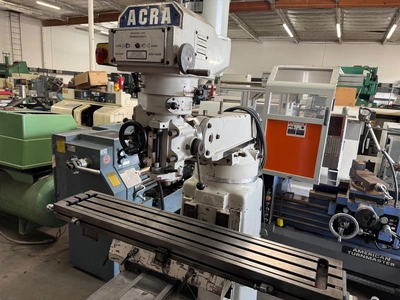 ACRA AM-3SAC MILLING MACHINES, VERTICAL | Wheeler Machinery Sales (2)