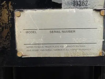 Used 2000 TOYOTA 6BPU15 Misc Forklifts British Columbia CA | Lenmark #237733