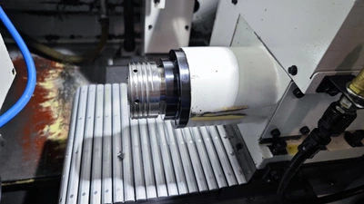CHIAH CHYUN (Taiwan) 7-axis Twin Spindle Sliding Head Lathe, in very good condition