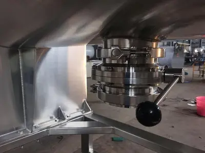 New 50 Cubic Foot Stainless Steel Ribbon Mixer, 12 HP #5512763