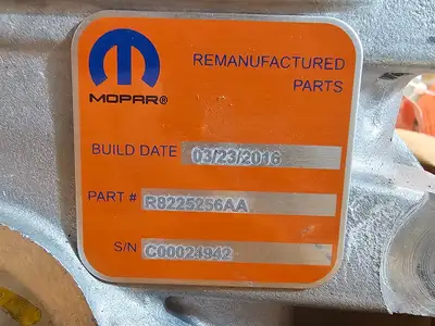 New | in-Stock 2016 MOPAR R8225256AA Automotive Equipment British Columbia CA | Lenmark #1441183