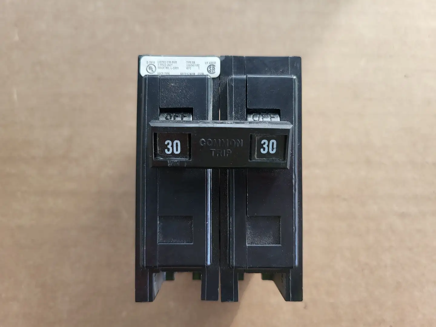 USED CUTLER-HAMMER BA