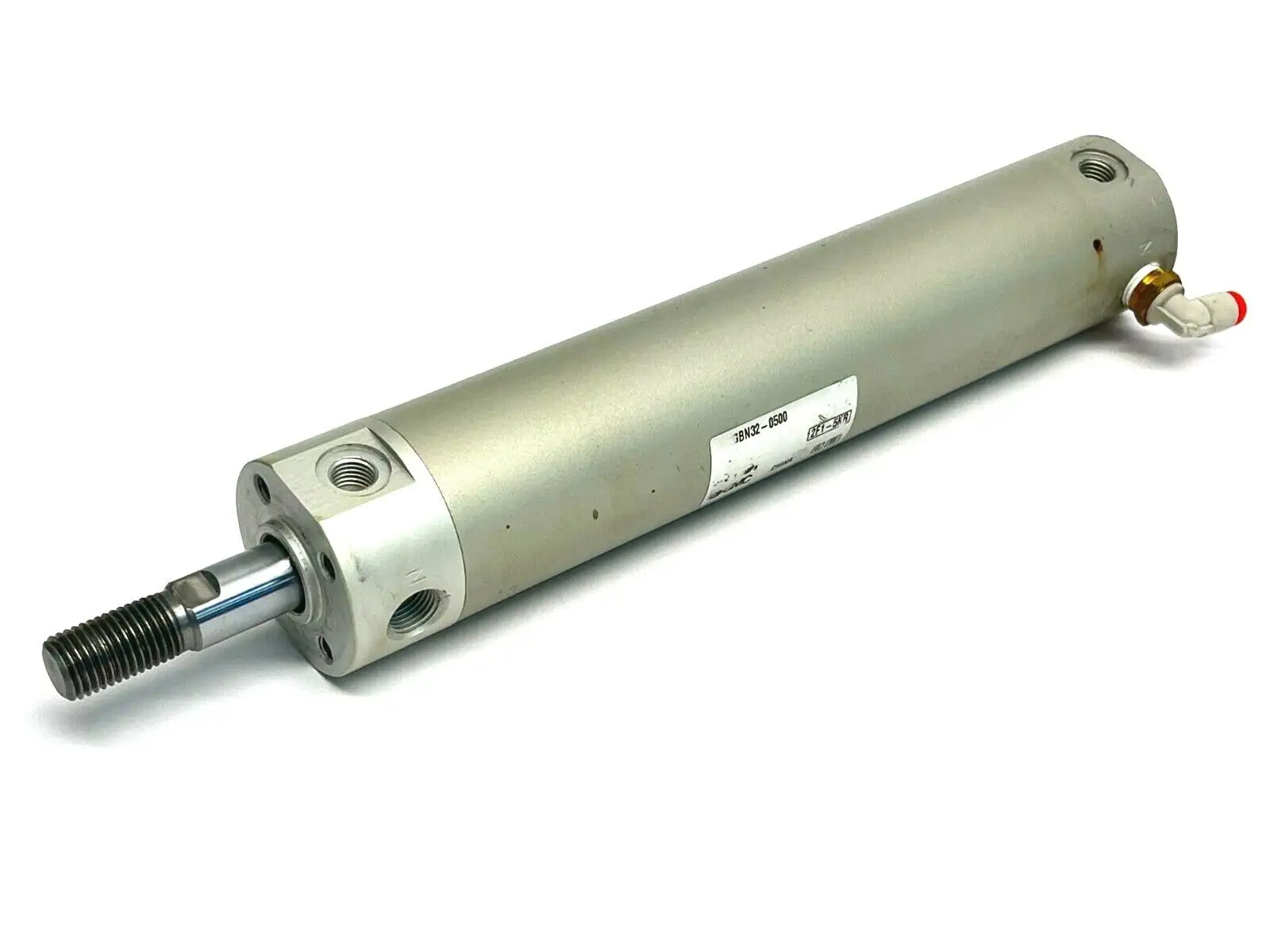 NCGBN32-0500 | SMC  Round Body Actuator 1-1/4' Bore 5' Stroke - Used
