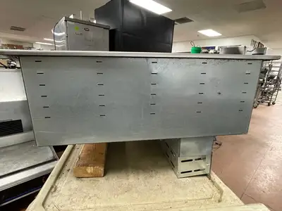 Used Vollrath Used Vollrath 36399 Modular Drop In Two Compartment Hot Food Well with Drain 120V Steam Tables (Food) Illinois US | Falcon Restaurant Supply #1375697