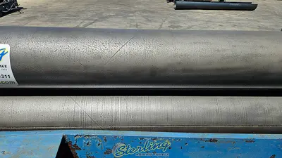Used BERTSCH 8640 Plate Bending Rolls including Pinch California US | Sterling Machinery Exchange #1467061