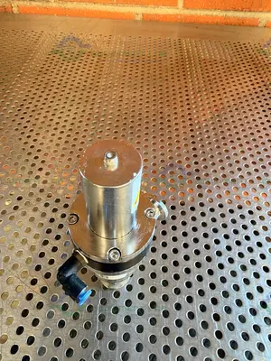 Used NOR-CAL PRODUCTS ESVP-0752-NW8 RIGHT ANGLE VALVE W/ KF 16/10 VACUUM FITTING Valves/Fittings California US | Equipment Lab #1511119