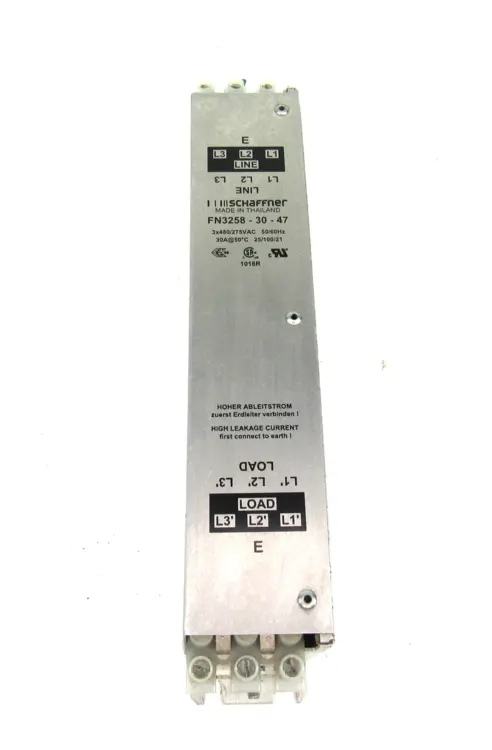 Used SCHAFFNER FN3258-30-47 Filters | Industrial Parts R Us Inc. #381306