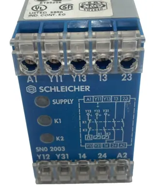 NEW SCHLEICHER SNO 2003-17 SAFETY RELAY SNO200317