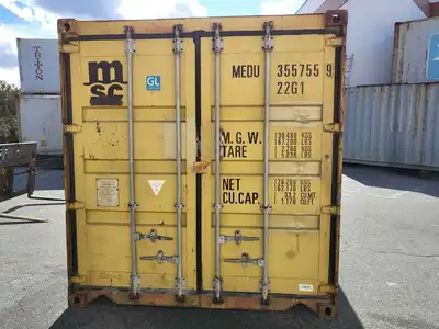 20 ft Standard Shipping Container - MEDU3557559