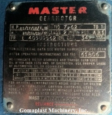 1.5 Lt. Farrel Banbury® “BR” Mixer, Item # 1603