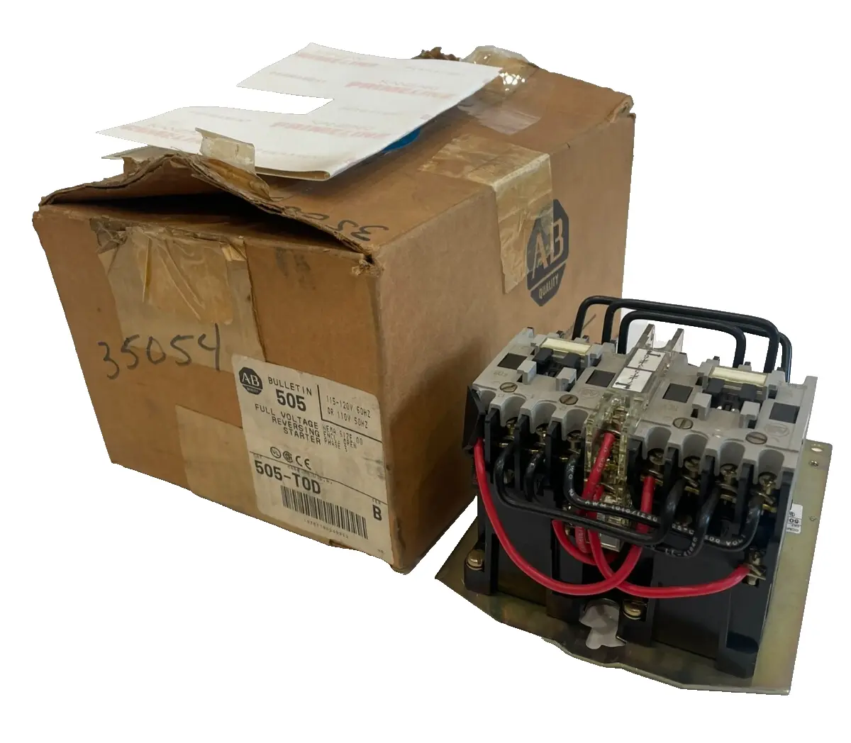 A / B 505-TOD REVERSING STARTER SIZE 00 SER B 505TOD