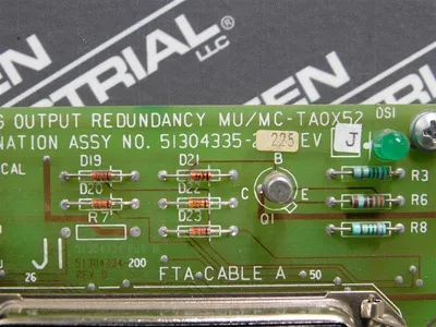 Honeywell 51304335-225 Analog Output Redundancy Termination Assy. Rev. J Used