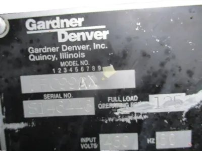 USED 2003 GARDNER DENVER EFC99