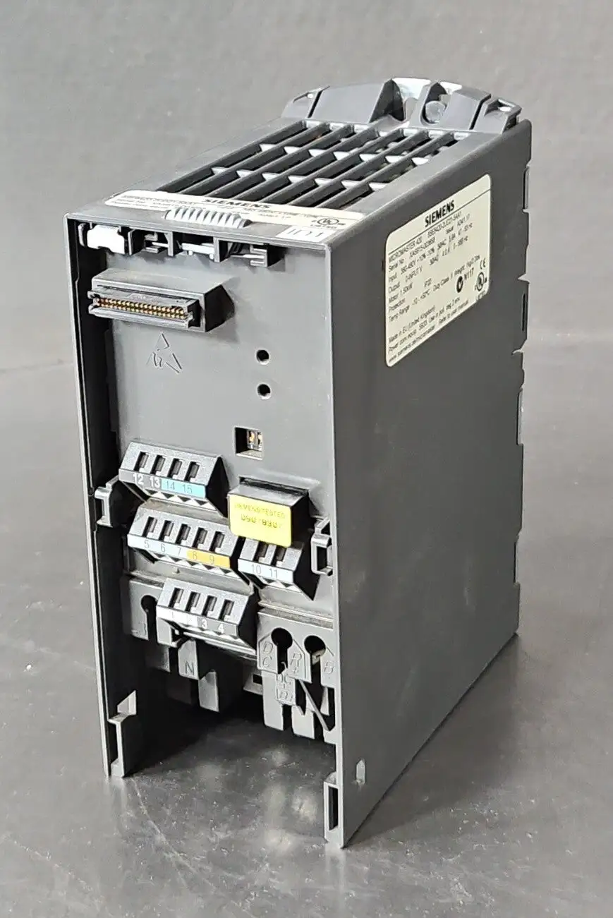 Used Siemens Micromaster 420 PLC Processors | Palmetto Automation #1149928