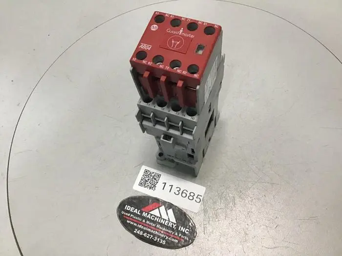Used ALLEN BRADLEY 100S-C09DJ14BC SER A PLC Contactors | Ideal Machinery #619602