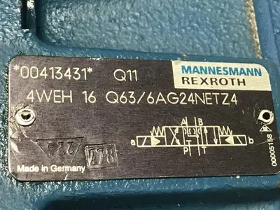 USED REXROTH 4WE6J53/AG24N24 & MANIFOLD