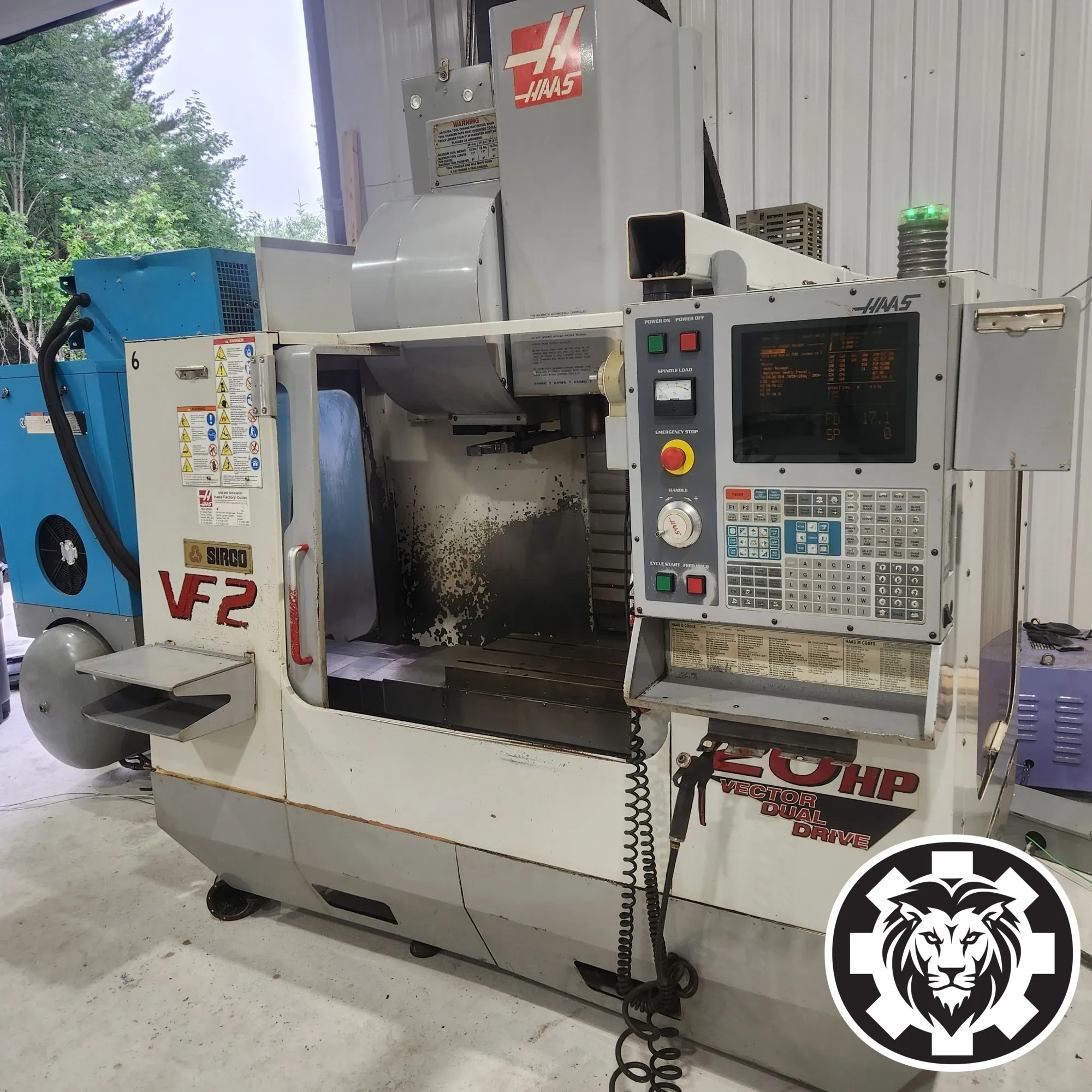 Haas VF-2 VMC, 2001